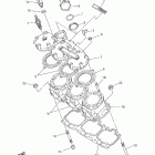 SX 600R Головка цилиндра