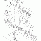 SRX 700 Коленчатый вал и Поршень