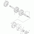 Vmax 600 Deluxe Привод трака 1