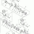 VMAX-VX700D Коленчатый вал и Поршень