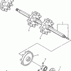VMAX 700 SX-VX700SXBC/VX600SXBC Привод трака 1