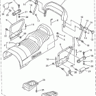 VMAX 600-VX600C/VX500C Alternate semi double seat