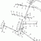 VMAX 700 SX-VX700SXBC/VX600SXBC Рулевое управление