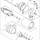 VMAX 700 SX-VX700SXBC/VX600SXBC Alternate starting motor
