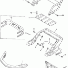 VENTURE 600-VT600C/VT700C Бампер, Багажник. Брызговик