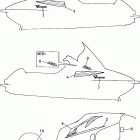 VENTURE 600-VT600C/VT700C Наклейки