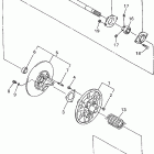 V-MAX 500-VT500C/VX500ERC Вторичный вал