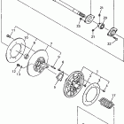 VMAX 700 SX-VX700SXBC/VX600SXBC Вторичный вал