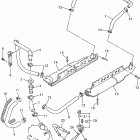VMAX 500 SX-VX500SXBC Радиатор и Патрубки