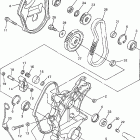 VMAX 600-VX600C/VX500C Привод трака 2