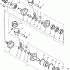 VMAX 600-VX600C/VX500C Коленчатый вал и Поршень