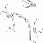 VMAX 500 SX-VX500SXBC Кронштейн крепления (паук рулевой)