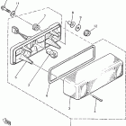 VMAX 600-VX600C/VX500C Фонарь задний