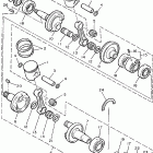 PHAZER-PZ480STC Коленчатый вал и Поршень