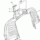VMAX 600-VX600C/VX500C Панель приборов