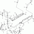 V-MAX 500-VT500C/VX500ERC Радиатор и Патрубки