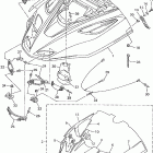 VMAX 700 SX-VX700SXBC/VX600SXBC Капот и облицовка