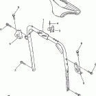 VENTURE 600-VT600C/VT700C Кронштейн крепления (паук рулевой)