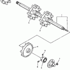 VMAX 500 XT-VX600XTB/VX500XTB Привод трака 1