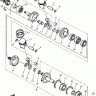 VMAX 500 XT-VX600XTB/VX500XTB Коленчатый вал и Поршень