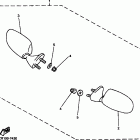 VMAX 500 XTC DELUXE (ELEC START)-VX500XTCDB/VX600XTCDB Дополнительные зеркала заднего вида