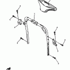 VT700B/VX700XTB Кронштейн крепления (паук рулевой)