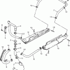 VMAX 500 XTC DELUXE (ELEC START)-VX500XTCDB/VX600XTCDB Радиатор и Патрубки