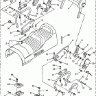 VT600B/VT500B Alternate dx semi double seat