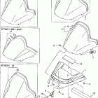 VMAX 700 XTC-VX700XTCPB/VX700XTCB/VX700XTCDB Стекло ветровое