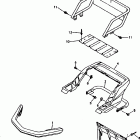 VT700B/VX700XTB Бампер, Багажник. Брызговик