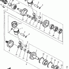VT600B/VT500B Коленчатый вал и Поршень