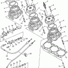 SRX700B/SRX700SB/MSRX700PB Головка цилиндра