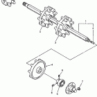 VMAX 500 XTC-VX500/VX600XTCB Привод трака 1