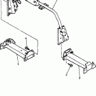VK540 II-VK540EB Кронштейн крепления (паук рулевой)