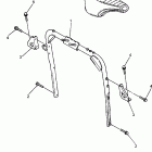 VT600B/VT500B Кронштейн крепления (паук рулевой)