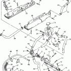SRX600B/SRX600SB Радиатор и Патрубки