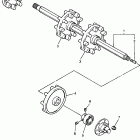 VT600B/VT500B Привод трака 1