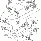 VMAX 500 XT-VX600XTB/VX500XTB Подвеска трака 1
