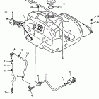 VT600B/VT500B Топливный бак