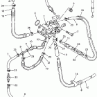 SRX600B/SRX600SB Масляный насос