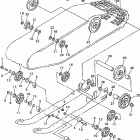 VMAX 700 SX-VX700SXSB/VX700SXB Подвеска трака 1