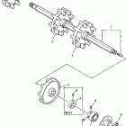 VMAX 700 XTC-VX700XTCPB/VX700XTCB/VX700XTCDB Привод трака 1