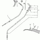 VMAX 700 XTC-VX700XTCPB/VX700XTCB/VX700XTCDB Трос управления