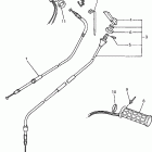 SRX700B/SRX700SB/MSRX700PB Трос управления