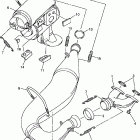 VT600B/VT500B Выхлопная система