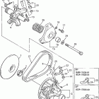 VMAX 700 XTC-VX700XTCPB/VX700XTCB/VX700XTCDB Вариатор
