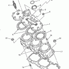 VMAX 700 XTC-VX700XTCPB/VX700XTCB/VX700XTCDB Головка цилиндра