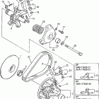SRX600B/SRX600SB Вариатор