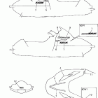 SRX700B/SRX700SB/MSRX700PB Наклейки