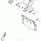 VMAX 500 XT-VX600XTB/VX500XTB Бампер, Багажник. Брызговик